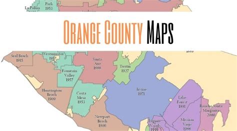 Orange County Maps | Enjoy OC