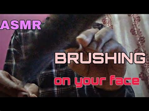 Asmr Brushing And Tracing Your Face Youtube