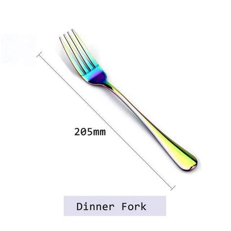 Menagere Dinner Fork Service De Vaisselle En Acier Inoxydable