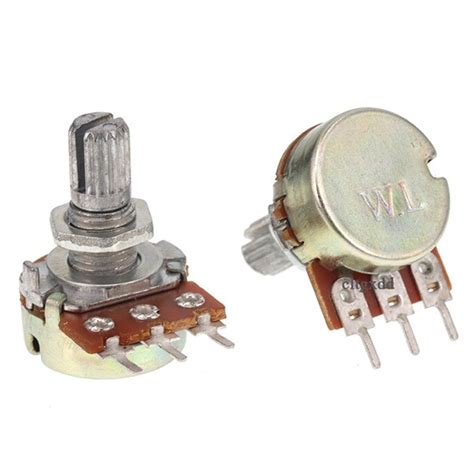 Wh Pin Mm Shaft Rotary Potentiometer Unicom Radio