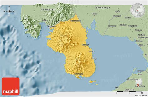 Bataan Peninsula Map