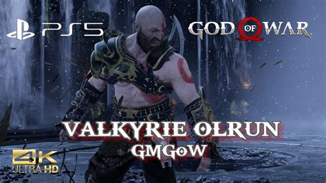 PS5 God Of War Valkyrie OLRUN GMGOW No Damage 4K 60FPS YouTube