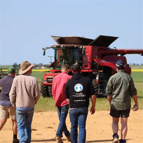 Harvester Set Up Workshop Catumnal Boort Area Birchip Cropping Group