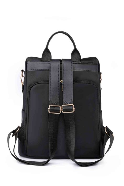 Zipper Pocket Beaded Backpack - Chic escape for the fashionable advent – Savvy Stylish