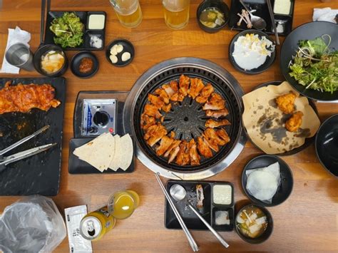 동해맛집 Roasteria 로스테리아 숯불닭갈비 네이버 블로그