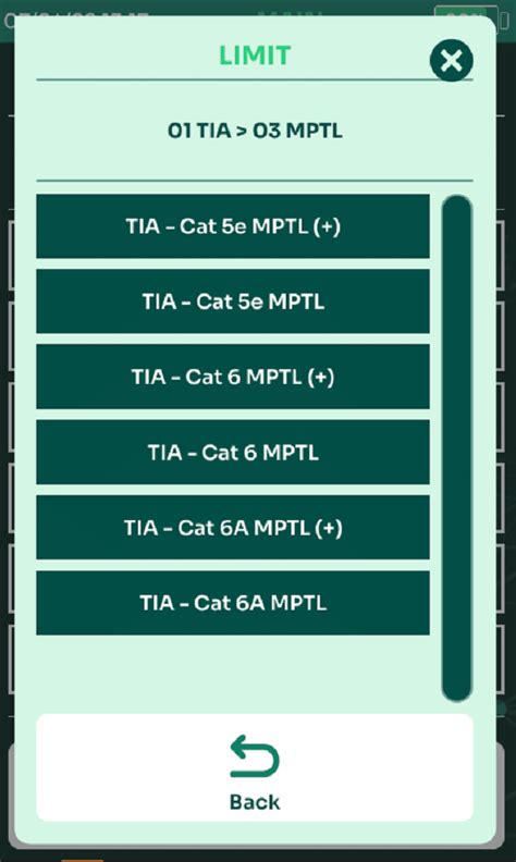 Mptl Modular Plug Terminated Link Aem Test