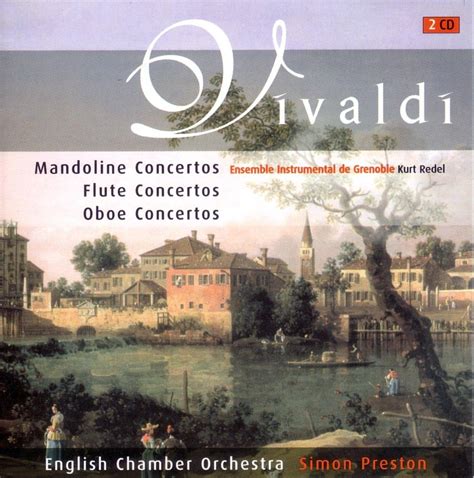 Concertos For Mandoline Flute And Oboe Antonio Vivaldi English