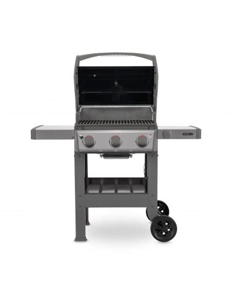 Barbecue Gaz Spirit Ii E Noir Avec Plancha Weber