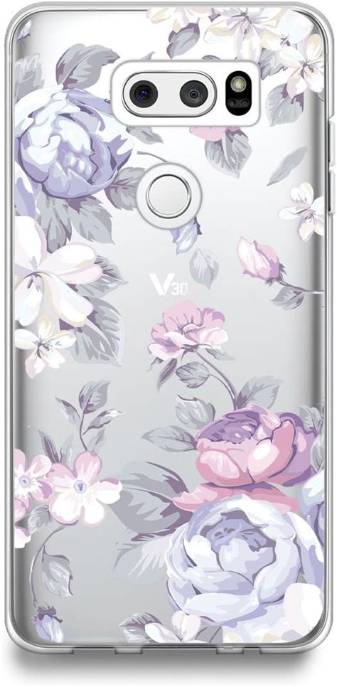 Amazon Casesbylorraine Compatible With Lg V Case Purple Floral