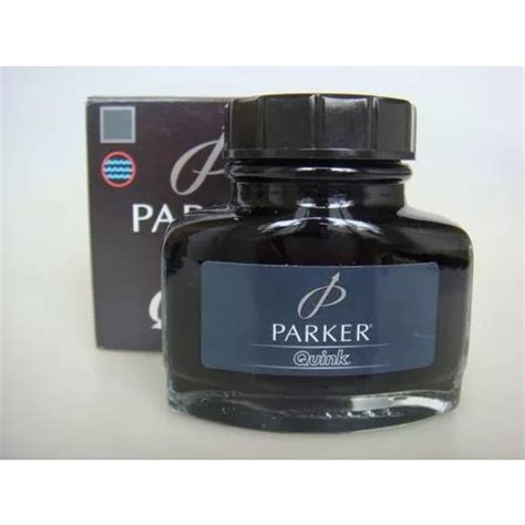 Vidro De Tinta Parker Para Canetas Tinteiro Preto No Shoptime