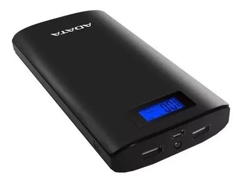 Cargador Power Bank Portatil Adata P20000d 20000mah Negro Envío gratis