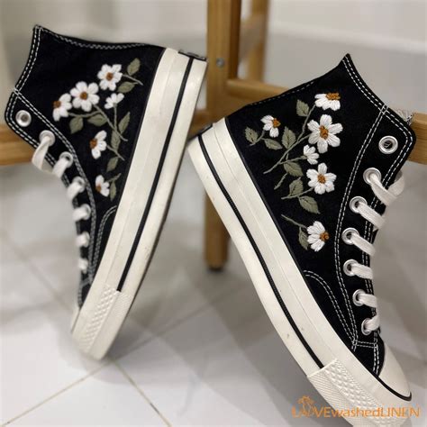 Custom Embroidered Converse High Tops/ Custom Converse Chuck - Etsy