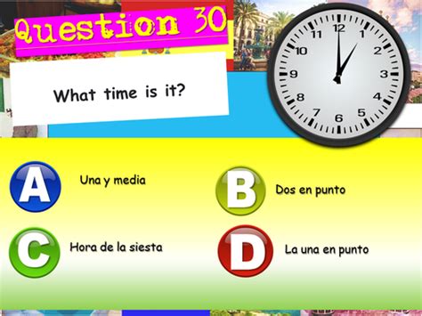 Spanish Quiz | Teaching Resources