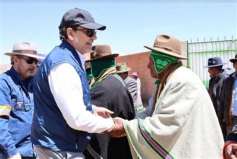 Bolivia Soboce Entrega Obras De Infraestructura Vial En Colquencha Y