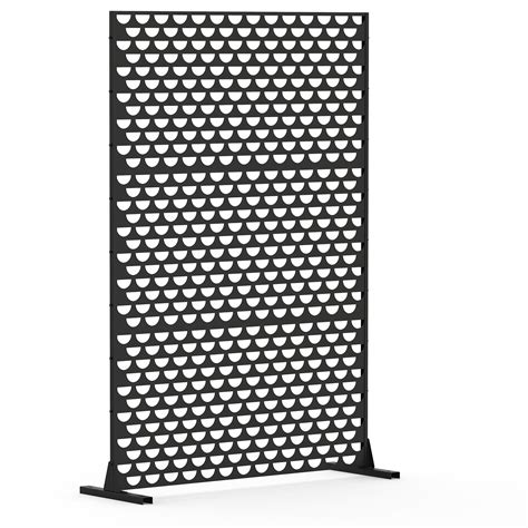 Eshoo Metal Semi Circular Shape Outdoor Privacy Screens Wayfair