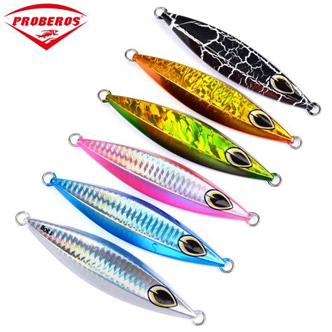 Pc Jigging Fish G Cm Metal Slow Jig Fishing Lure No Hooks Seabass