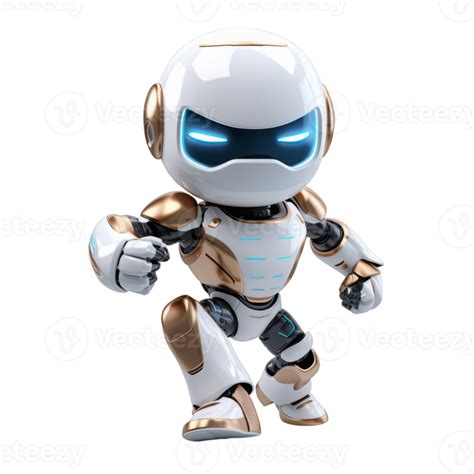 Ai Generated 3d Render White Robot 35961440 Png