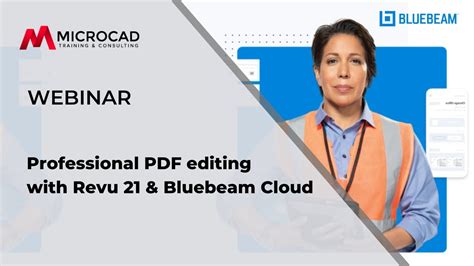 Professional Pdf Editing With Revu Bluebeam Cloud Microcad