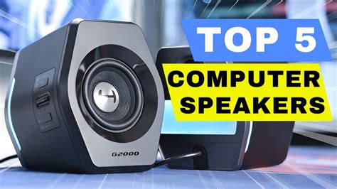 Top 5 Best Computer Speakers 2024 Review Best Desktop Pc Speaker System With Subwoofer All