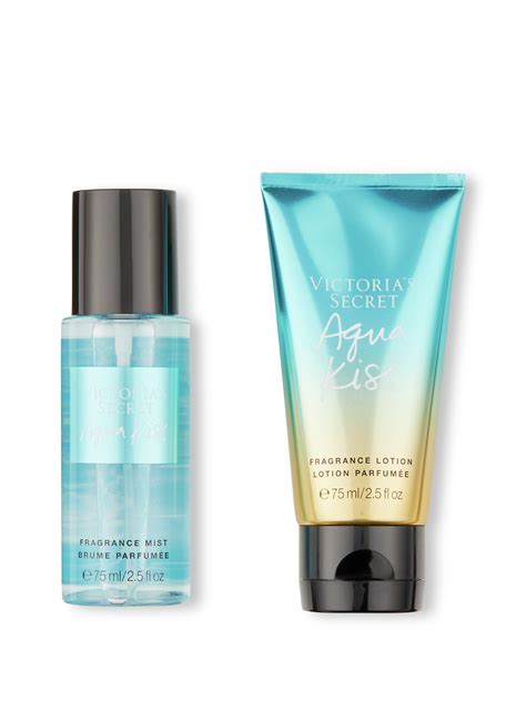 Aqua Kiss Coffret Cadeau Duo Mini Brume Parfum E Et Mini Lait Corps