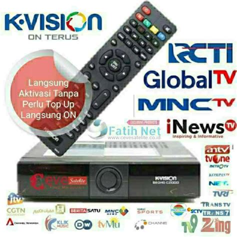 Jual Receiver K Vision Bromo C Hd Ku C Band Dan K Vision Cartenz