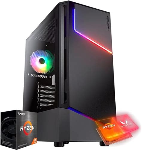 PC Gamer ITX Arena Ryzen 5 5600G Radeon Graphics Vega 7 16GB Ram