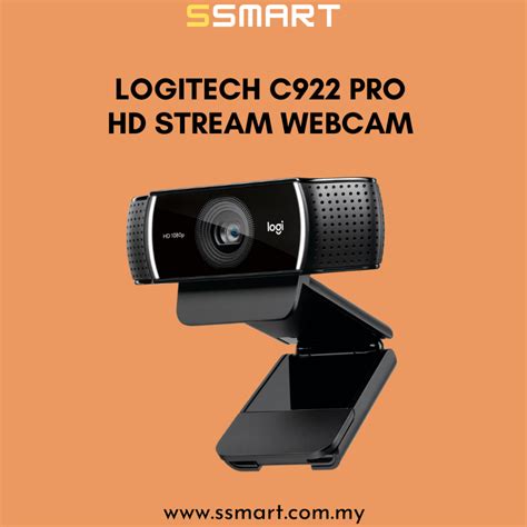 Logitech C922 Pro Hd Stream Webcam Serious Streaming Webcam Hyper Fast Hd 720p At 60fps