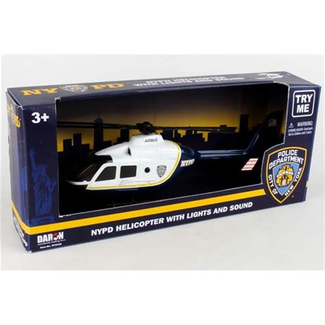 Daron NY9038 Nypd Police Helicopter with Lights & Sound Toy - Walmart ...