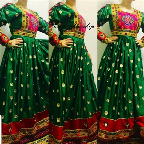 Afghan Kuchi Traditional Handmade Dresses Etsy