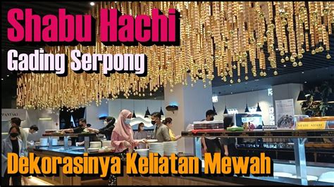 Rekomendasi All You Can Eat Shabu Hachi Gading Serpong Dekorasinya