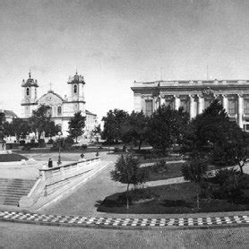 Praça da Matriz por volta de 1920 fonte arquivo do Projeto Monumenta