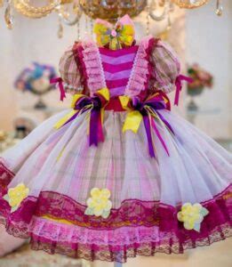 Vestidos Caipira Para Festa Junina Infantil