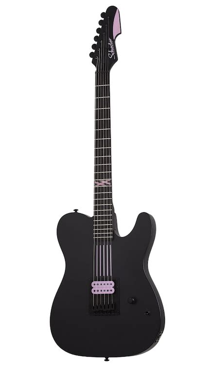 Schecter E Gitarre Signature Pt Mgk Machine Gun Kelly Satin Black