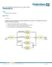 Itech Tutorial Docx Itech Business Process Analytics And