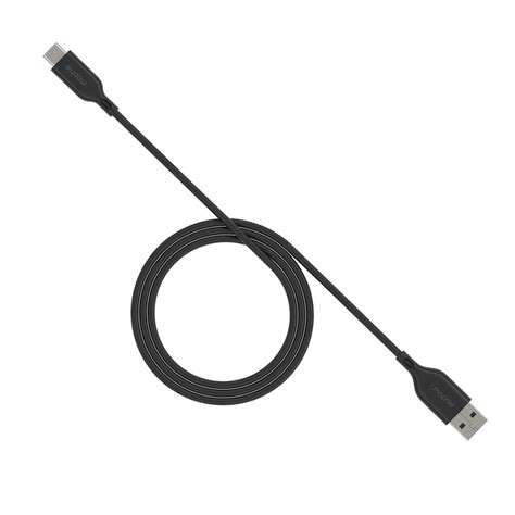 Mophie Essentials Charging Cable Usb A To Usb C 1m Black Three Accessories