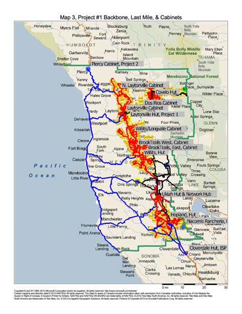 Mendocino County Digital Infrastructure Projects