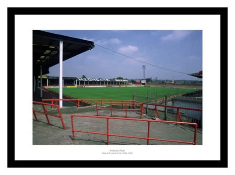 Walsall FC Fellows Park Historic Old Stadium Photo Memorabilia | Etsy