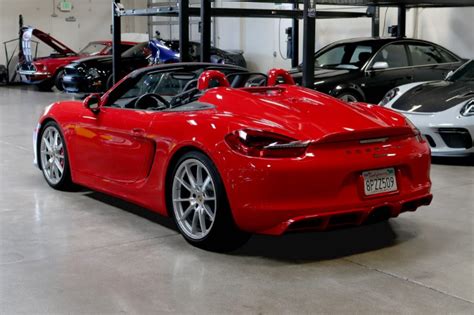 Used 2016 Porsche Boxster Spyder For Sale 114 995 San Francisco Sports Cars Stock C21103