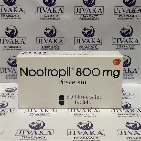 Nootropil 800 Tab Jivaka Pharmacy