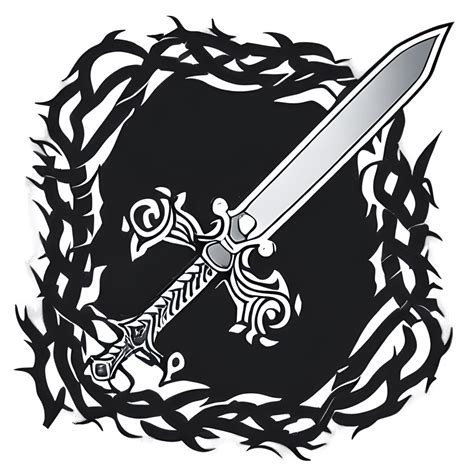 Gothic Sword · Creative Fabrica