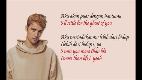 Justin Bieber Ghost Lirik Lagu Dan Terjemahan YouTube