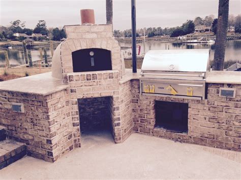 Outdoor Brick Oven Kit Wood Burning Pizza Ovens Build Outdoor Kitchen Pizza Oven Outdoor