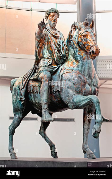 Statua Equestre Di Marco Aurelio Marco Aurelio 161 180 Annuncio Sul