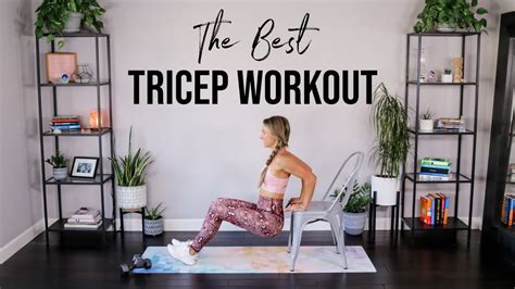 Best Tricep Exercises For Women Triceps Workout Using Dumbbells