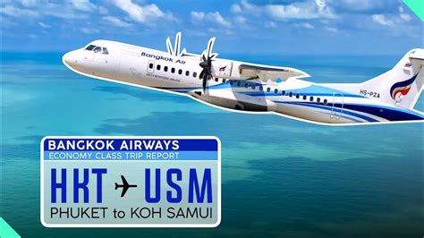 Bangkok Airways Phuket To Samui K Trip Reportatr Economy Class