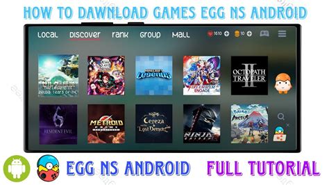 How To Setup Egg Ns Emulator On Android Full Tutorial YouTube