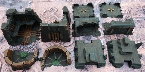 Necron Tomb World Full-table Set Competitive 40k Terrain - Etsy