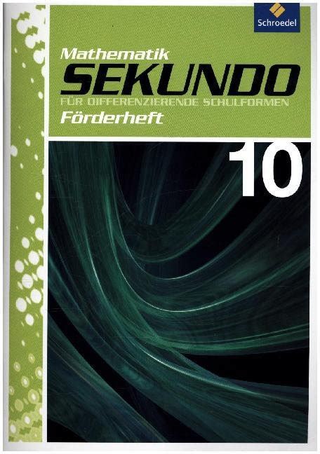 Isbn Sekundo Mathematik F R Differenzierende