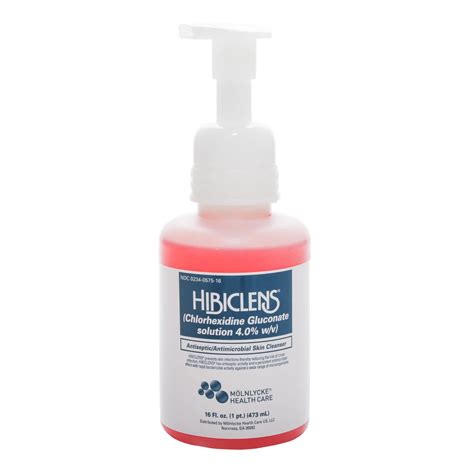 Hibiclens Antiseptic Skin Cleanser 4 Chg Antimicrobial Liquid Soap