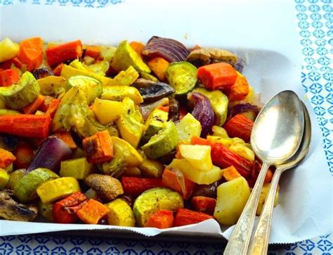 How To Roast Vegetables In The Oven Food Recipe Vegetable